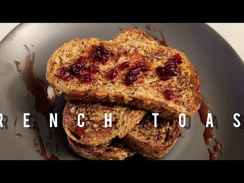 French Toast Recipe | Easy & Delicious Recipe | فرنچ تست فرانسوی با نان پروتئین