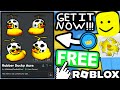 FREE ACCESSORY! HOW TO GET Rubber Ducky Aura! (ROBLOX 🏈🎯 NFL QUARTERBACK SIMULATOR EVENT)