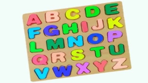 Best Learn ABC, Numbers, Shapes, Animals Shape Matching Puzzle | Preschool Toddler Learning Video