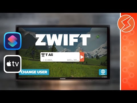 How to Use Apple Shortcuts to Turn Apple TV On, Your TV, and Zwift Companion App