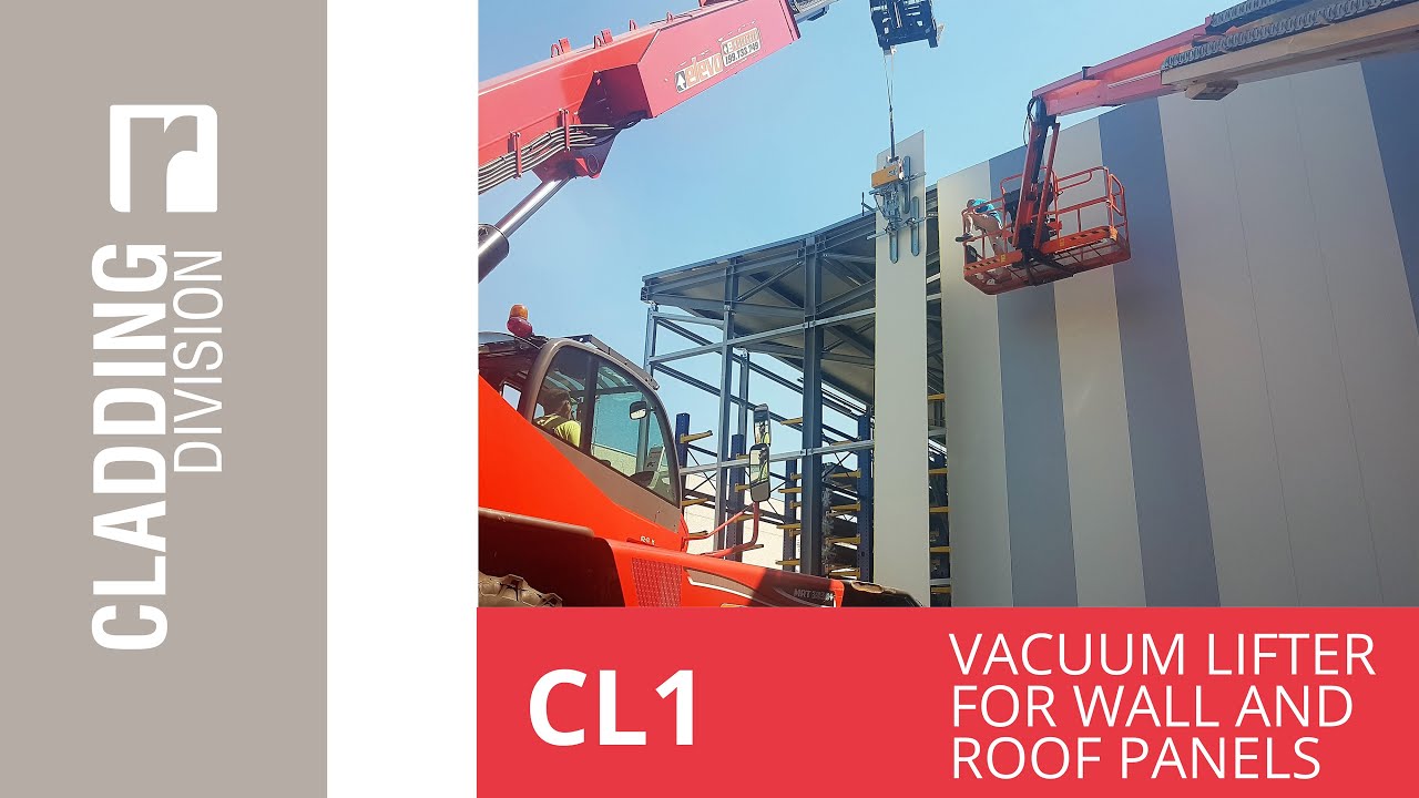 CL1 Cladding Vacuum Lifters for lifting sandwich panels on