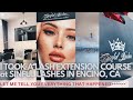 I Took A Lash Extension Course This Weekend - A Vlog || Nadia Vega