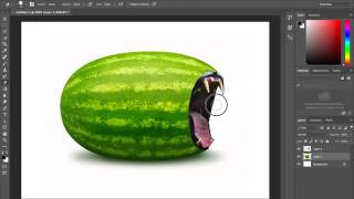 Intro to Photoshop CC Fruit Monster