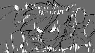 Middle Of The Night | Little sketchy loop animation | rottmnt