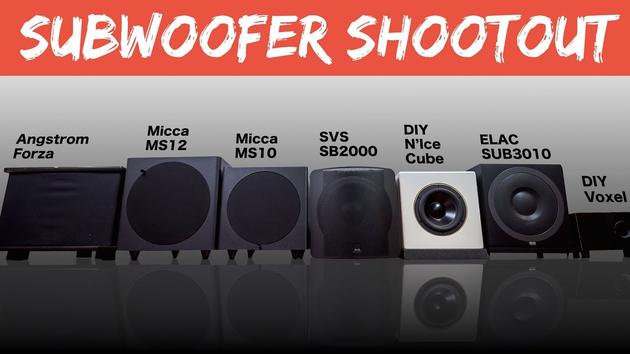 Subwoofer Shootout | Budget vs. Midrange vs. vs. Old Subs : r/BudgetAudiophile