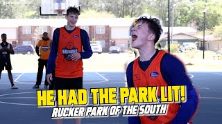 MVP Matthew Krass shut the park down! March Madness 3v3 Tournament at the Rucker Park of the South!