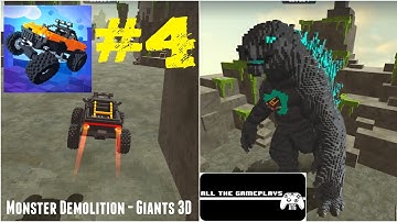 Monster Demolition - Giants 3D | Levels 31-50 (ATG) #4 Android, iOS Gameplay