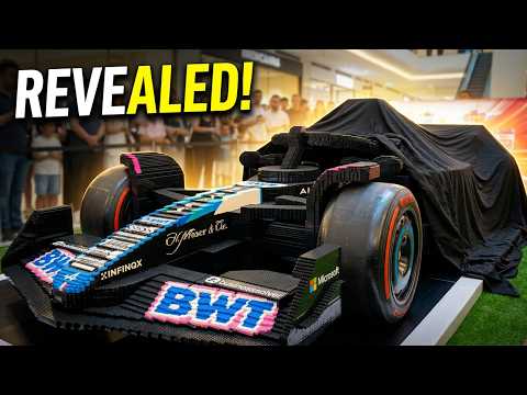 You Won't Believe This Life-Sized LEGO F1 Car!