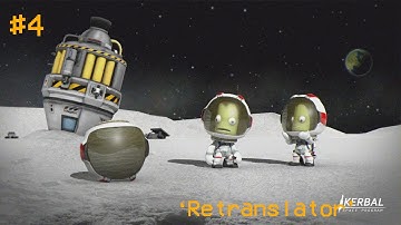 Moon Colonization #4 "Retranslator" (Kerbal Space Program)