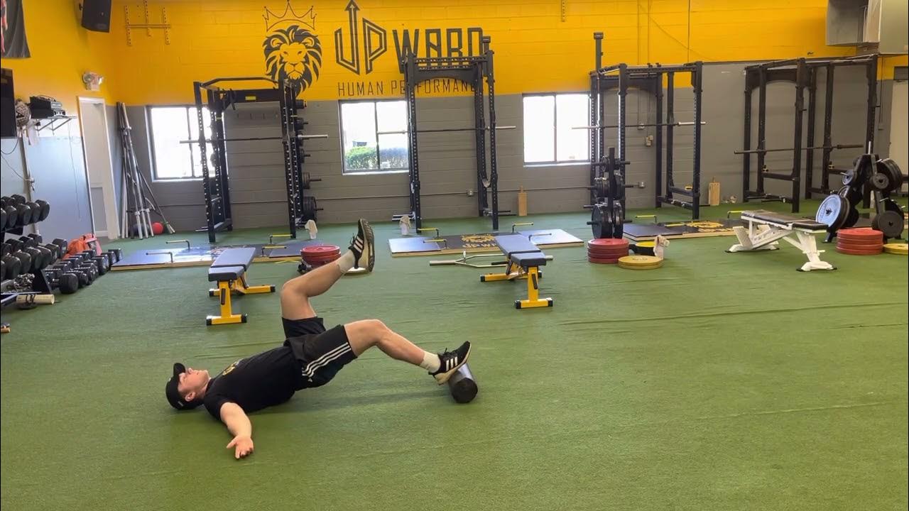 Single Leg Hamstring Bridge Iso (Foam Roller) YouTube