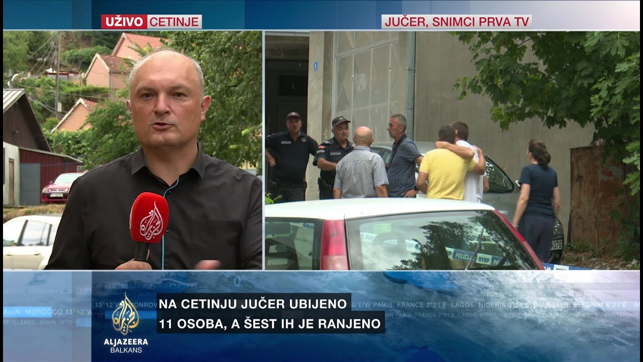 Tužilaštvo i policija 'slažu kockice' masovnog zločina na Cetinju