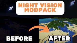 How to Install Night Vision Texture Pack in Minecraft 2025