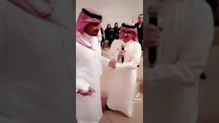 مقطع من زواج بقشان الفنان عبد المجيد عبدالله والفنان حاتم بايعشوت