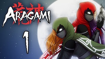 Aragami - TUTORIAL & CALL OF THE SHADOWS ~Chapter 1 & 2~ (Stealth Co-op Gameplay) w/ Kita