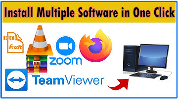 Install Multiple Software in One Click Online || Download and Install multiple Software in One Click