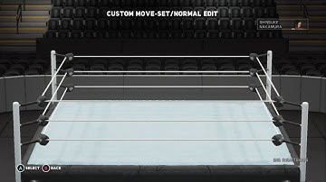 WWE 2K18 Shinsuke Nakamura Updated Moveset