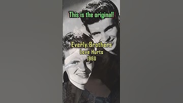 Thumbnail of Love Hurts by Nazareth is a cover version of The Everly Brothers' song from 1960 😲 #shorts #cover