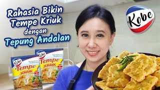 Rahasia Bikin Tempe Kriuk dengan Tepung Andalan