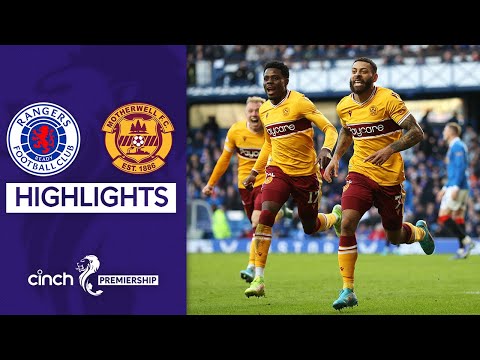 Rangers Motherwell Goals And Highlights