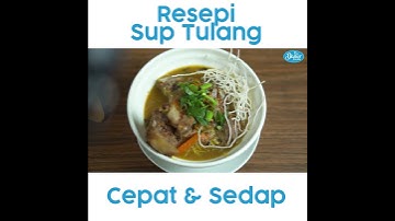CARA BUAT SUP TULANG GEARBOX CEPAT DAN SEDAP #Shorts
