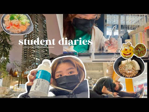 student diaries 🌱🌙 | first week of classes, notion revamp, yummy foods, & etc
