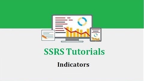 SSRS Tutorials - 10.Indicators in SSRS