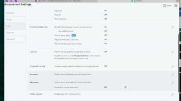 Learn How to do  Additional Settings & Customization in QuickBooks Online 2023