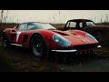 ASMR Car Restoration: Rosso Corsa Ferrari 250 GTO 1962 from Abandoned to Perfect
