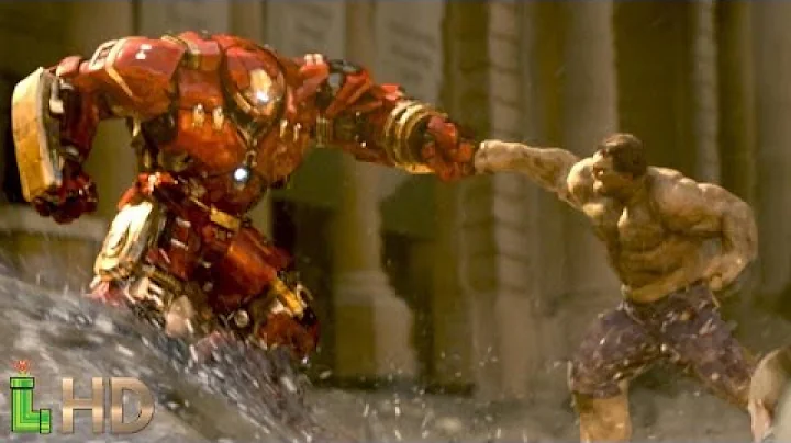 HULK vs HULKBUSTER Full Fight Scene (cut) HD - All...