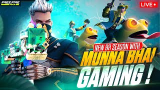 Free Fire Grandmaster Live Rank Push Telugu  - Munna Bhai is Live  - Telugu Gaming Live #MBG