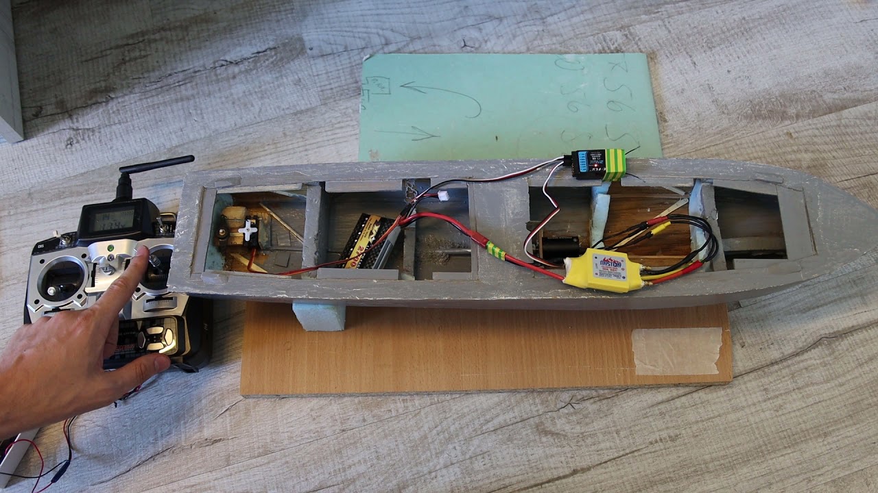 Beep sound. UBEC Brushless Speed Controller ESC For RC Boat 50A YouTube