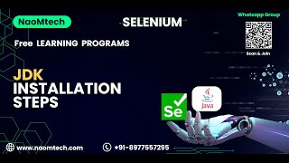 3.Selenium Tutorial for Beginners | JDK  Installation Steps