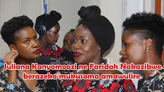 Faridah Nakazibwe Vs Juliana Kanyomozi mukusoma amawulire-Womens Day @CBSFM