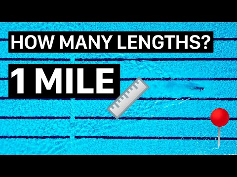 How Many Swimming Laps Are In One Mile?