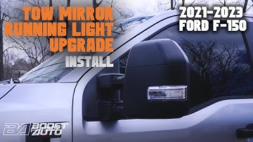 2021-2023 F-150 Towing Mirror Upgrade - Add Running Lights (No Reflash Required) - Easy Harness Mod
