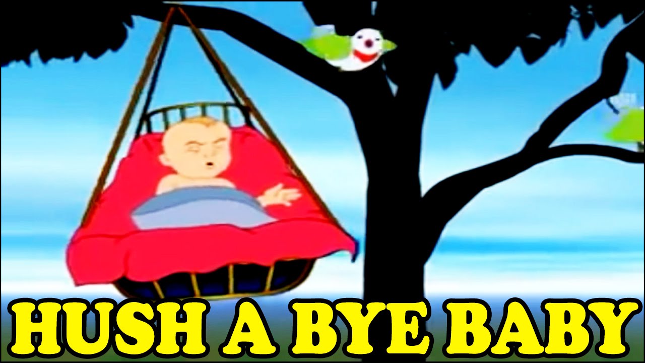 Hush a Bye Baby - Popular English Nursery Rhyme with LYRICS - YouTube