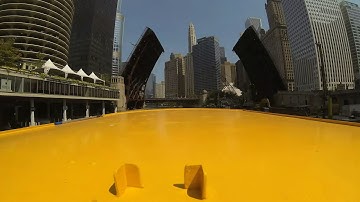 Chicago China Town round trip water taxi GoPro Time-Lapse