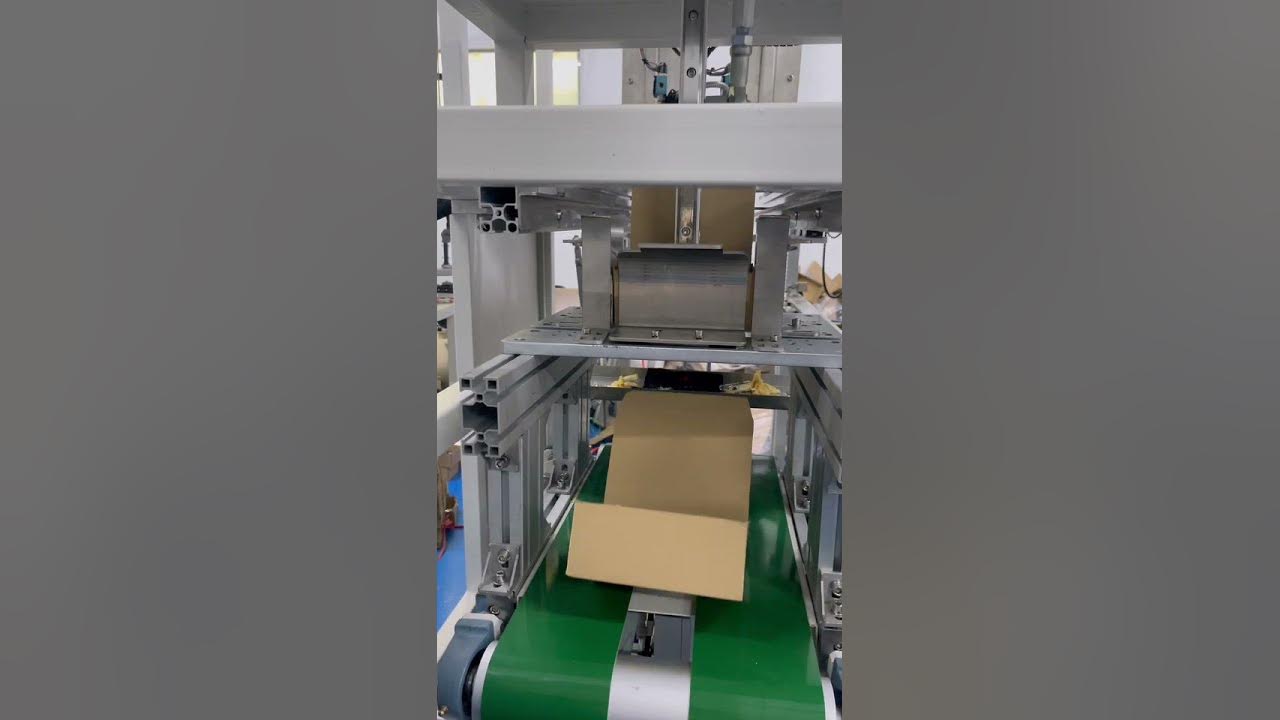 Automatic cardboard forming machine YouTube