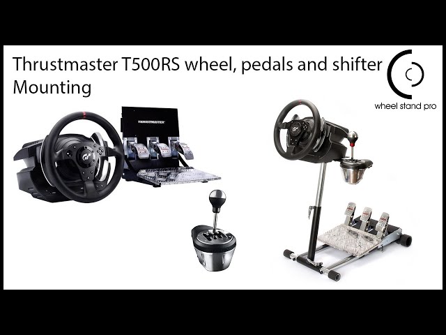 Lærd konkurrence Skrivemaskine Wheel Stand Pro set up with Thrustmaster T500RS - YouTube