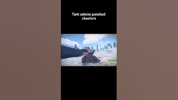 Tank admins punished cheaters 🤷‍♂️🤣 #shorts  #rust #tank #rustgameplay #rustclips #cheater