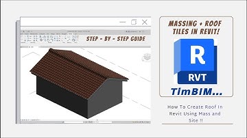 How to Create Realistic ROOF TILE in Revit   Spanish Roof Tile In Revit