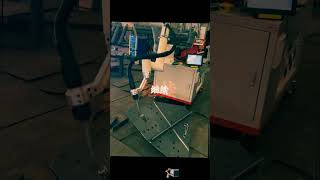Easy Program Collaborative Welding Robots #weldingcobot  #cgxi #jocrt #steelstructure #shipbuilding