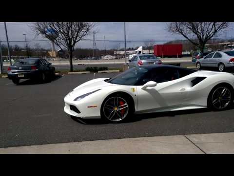 White 2017 Ferrari 488 Gtb Youtube