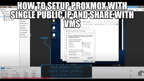 How to setup Proxmox with Single Public IP and share with VMs