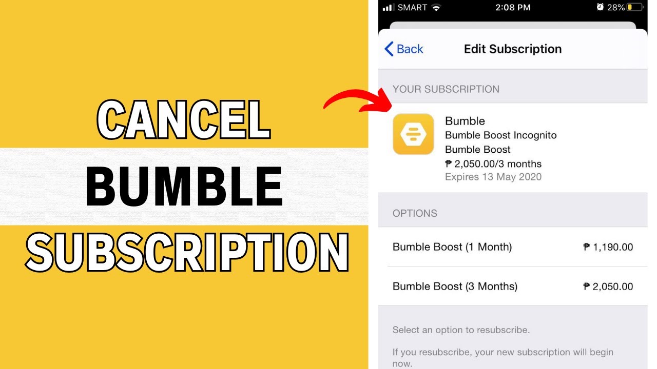 How To Cancel Bumble Subscription (EASY!) - YouTube