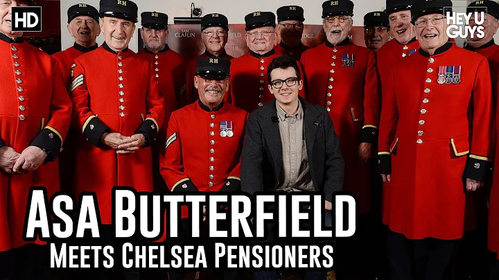 Asa Butterfield joins Chelsea Pensioners @ Fan Scr...