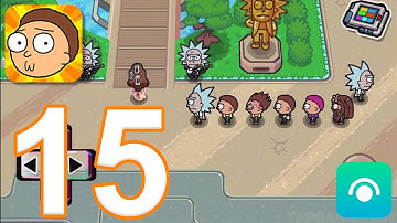 Pocket Mortys - Gameplay Walkthrough Part 15 - Badge 13 (iOS, Android)