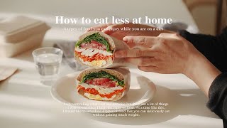 4 types of food you can enjoy while you are on a dietㅣHow to eat less at home