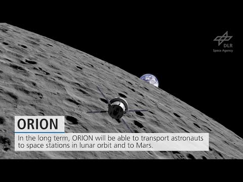 New departure for the moon - with space technology 