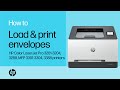 Load &amp; print envelopes | HP Color LaserJet Pro 3201-3204, 3288, MFP 3301-3304, 3388 | HP Support
